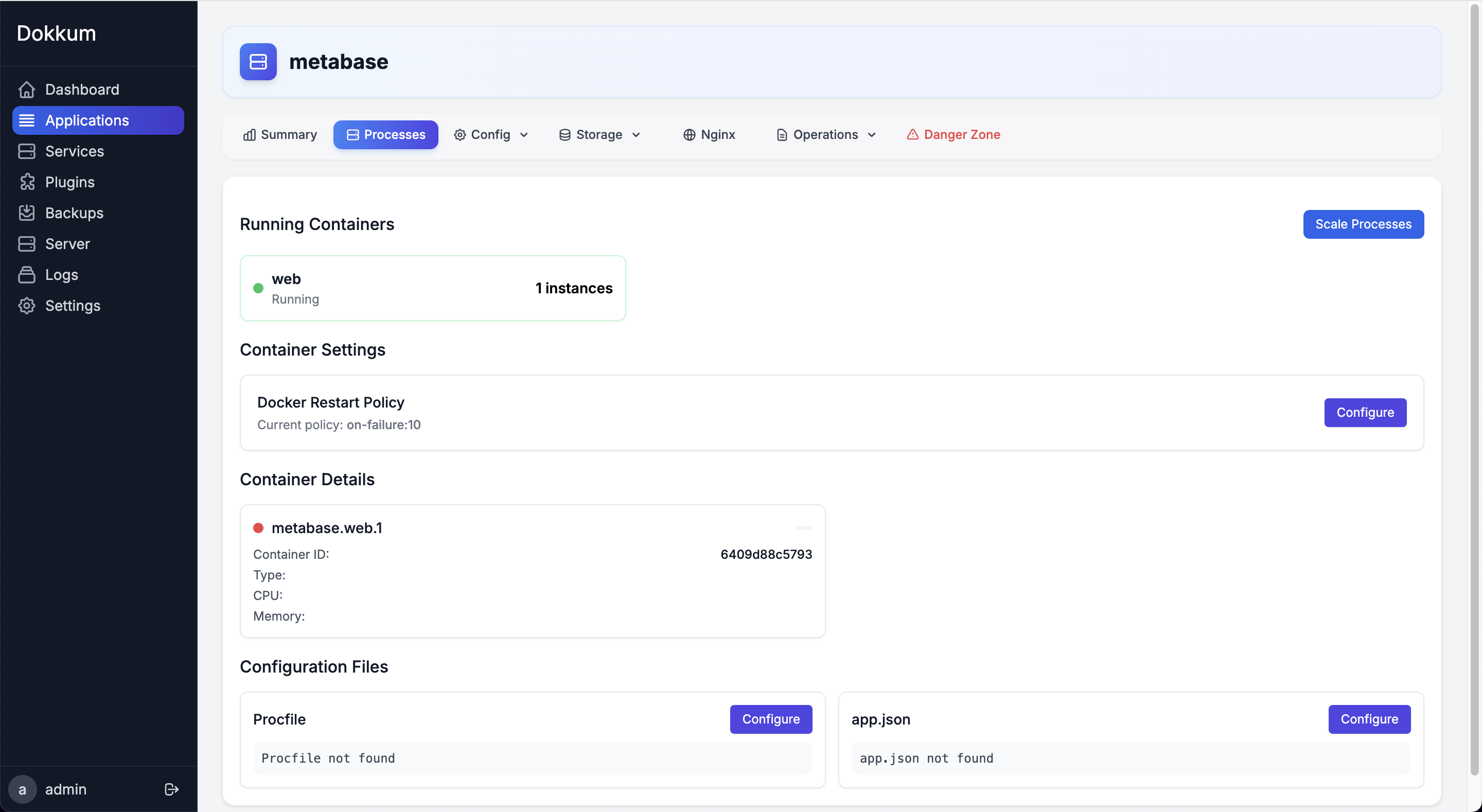Dokkum Application Processes